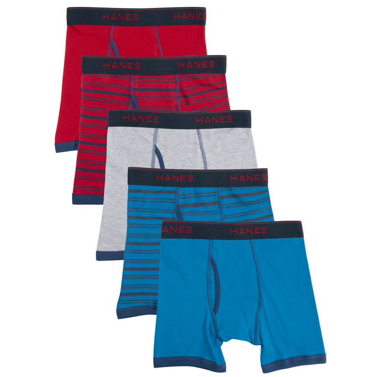 Hanes Boys' 3-Pack ComfortSoft Dyed Boxer Brief